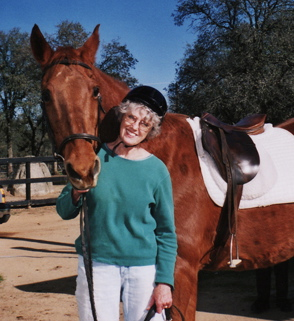 Jeri Chase Ferris with horse