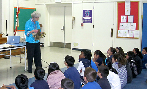 Students at Jefferson Elementary